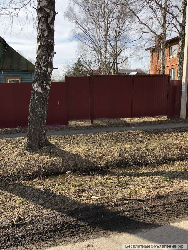 Участок под строительство