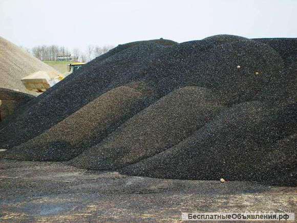 Даставка асфальта шебня песка крошки