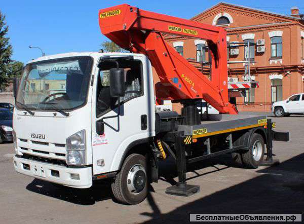 Автовышка Palfinger P200A на ISUZU NPR75 (4х2)