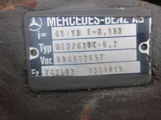 Мост задний, б/у, в сборе для грузовых автомобилей Mercedes Atego 815