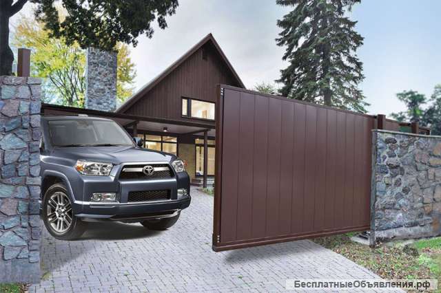 Ворота откатные.Установка.Ремонт.Доставка.