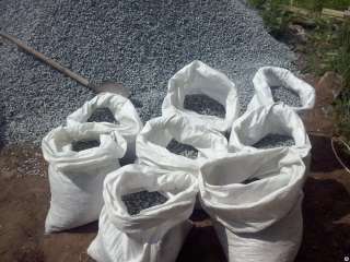 Щебень фр 5/20 в мешках и навалом