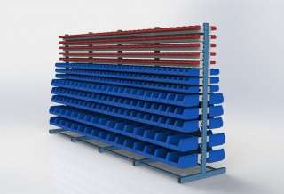 Стеллажи для метизов и крепежа