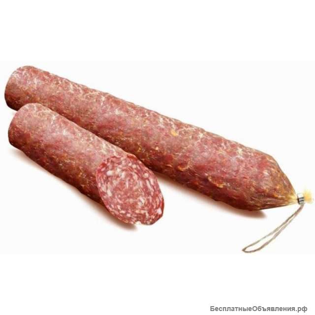 Колбаса Тихорецкая без сетки По весу Оптовая продажа колбасных изделий