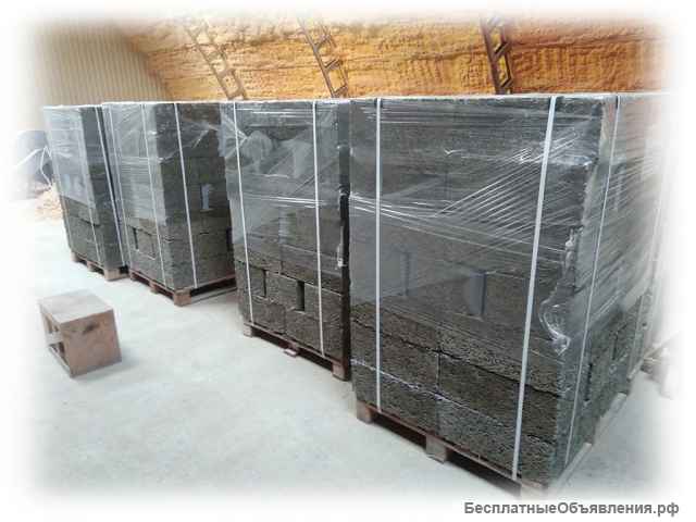 Арболитовые блоки D500 500Х300Х200мм