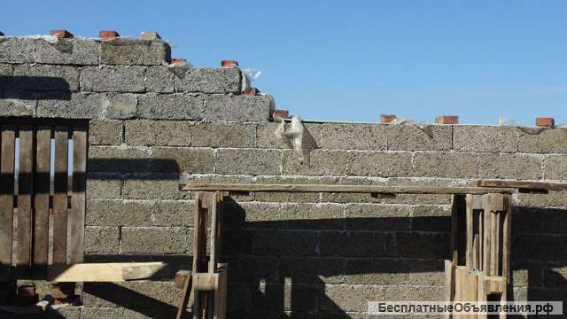 Перегородочные арболитовые блоки 500х150х200мм. D500