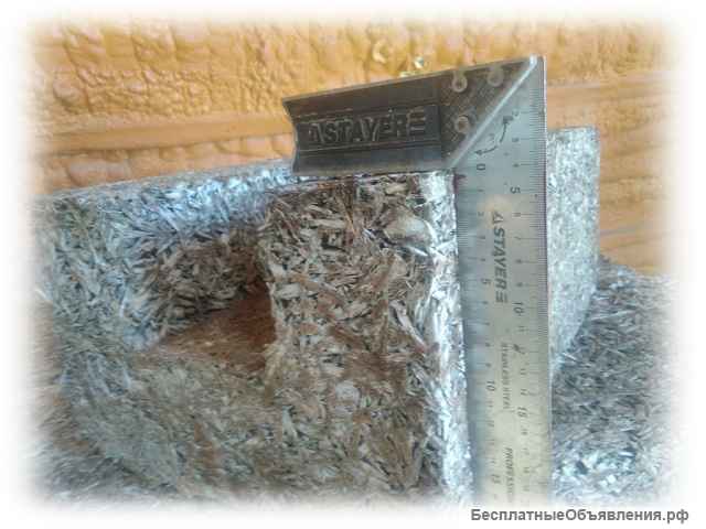 U-образный арболитовый блок D600 500х300х200мм