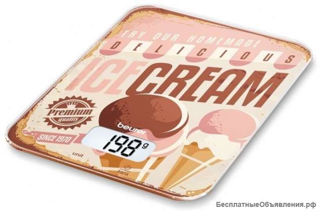Весы кухонные электронные Beurer KS19 Ice Cream