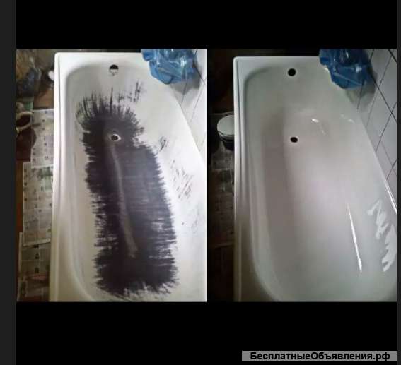 Реставрация ванн жидким акрилом