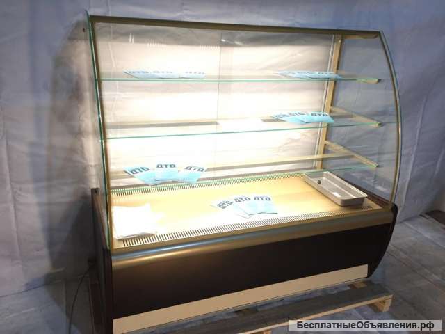 Холодильная витрина Полюс Carboma ВХСв-1,3д 137 см