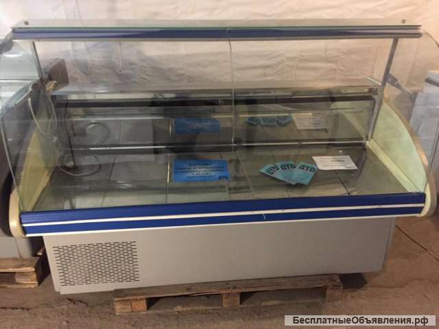 Холодильная витрина Каштак б/у 190 см