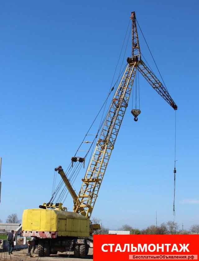 Аренда монтажных кранов на гусеничном ходу гп 40 тонн