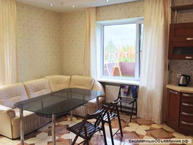 Двухэтажный коттедж с сауной и бассейном