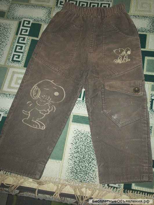 Брюки джинсовые на мальчика 4 - 5 лет