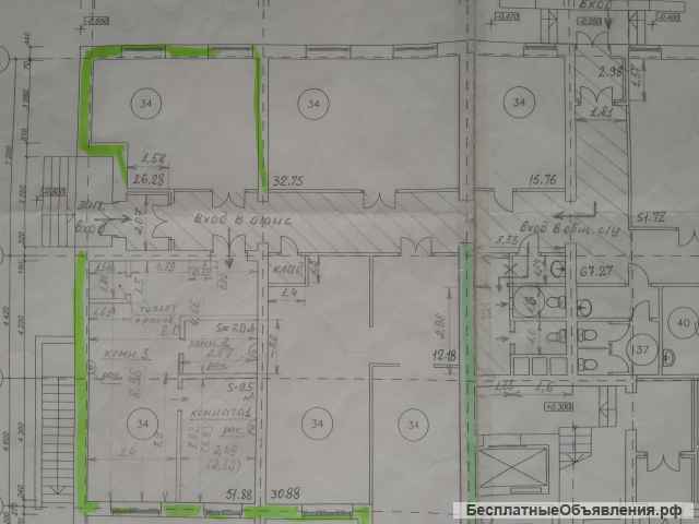 Сдам салон красоты / офис в аренду, 68 м2