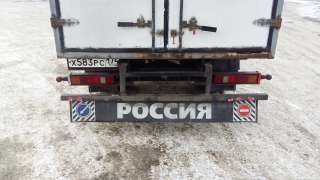 Брызговик на Газель длинный, лента (метла) на задний бампер, отбойник