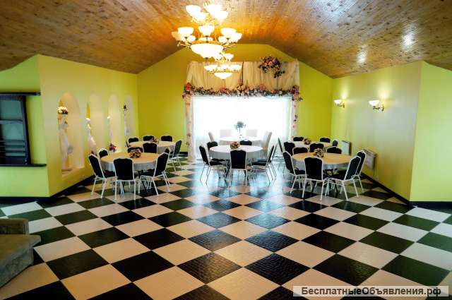 Шикарный коттедж с банкетным залом и русской баней