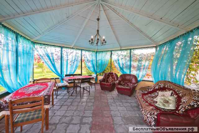 Шикарный коттедж с банкетным залом и русской баней