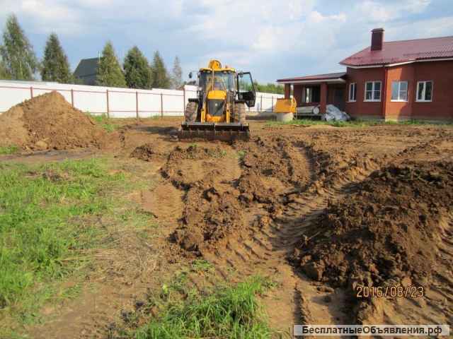 Расчистка участка. Планировка. Спил деревьев. Вывоз