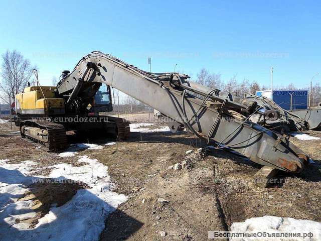 Длиннорукий экскаватор VOLVO 460, 18 м, 0,9 м3, 2 стрелы