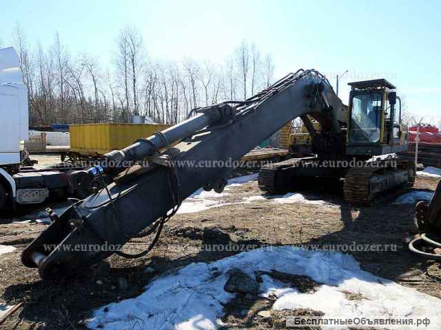 Длиннорукий экскаватор VOLVO 460, 18 м, 0,9 м3, 2 стрелы