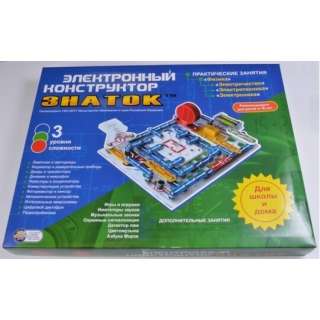 Электронный конструктор Знаток Школа 999 схем