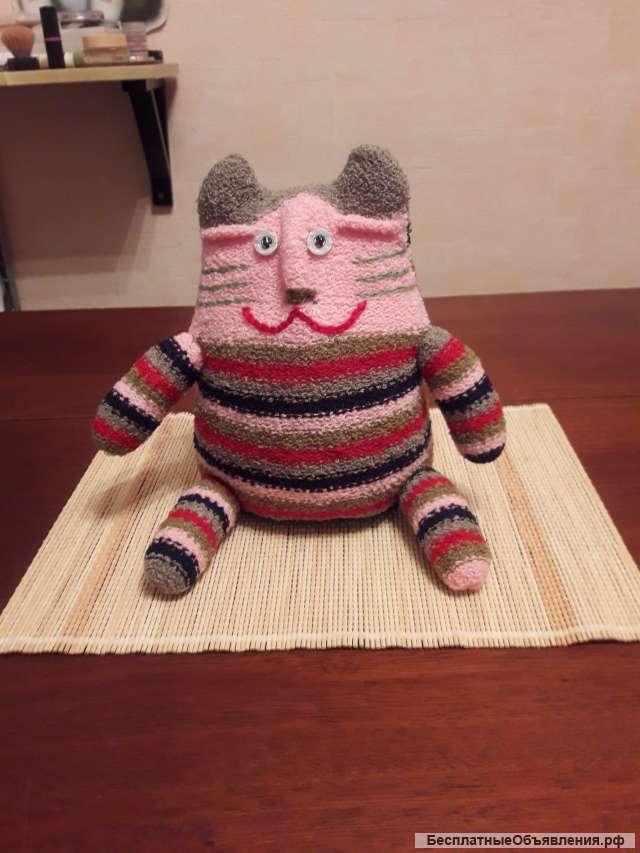 КОТИК в подарок(ручной работы )