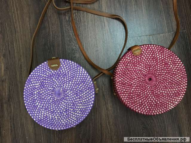 Сумки из ротанга