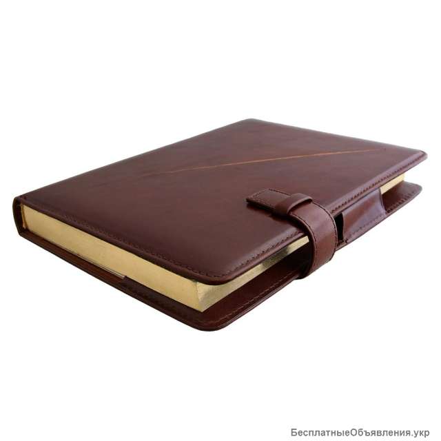 Кожаный ежедневник Privilege Метка