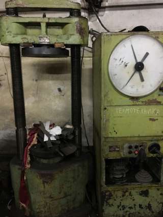 Пресс гидравлический П-125 (125 тс)