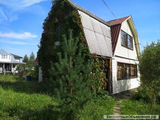 Участок с домом и баней 85 км от МКАД