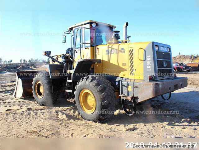 Фронтальный погрузчик SDLG 956, 2012 г, 6200 м/ч, 3 м3
