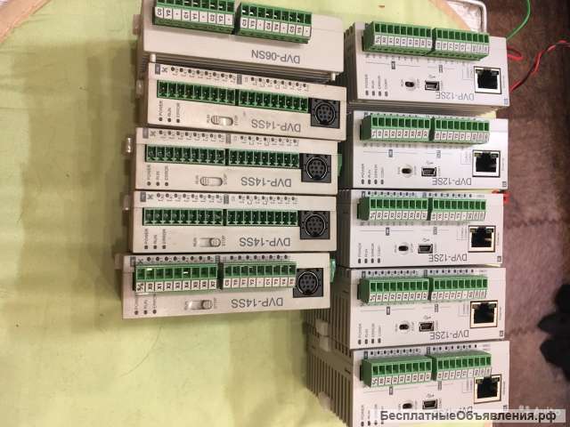 Программируемый контроллер DVP12SE11R; DVP12SS211S