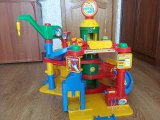 Детская трехуровневая парковка