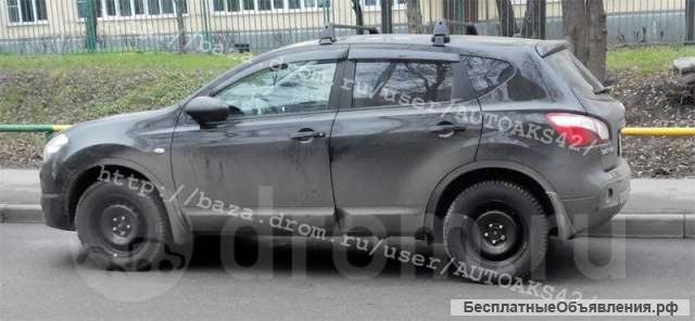 Дефлекторы окон (ветровики) Nissan Qashqai 2007-2013