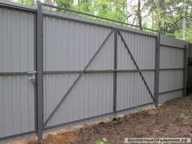 Изготовим, установим ворота распашные