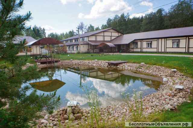 Уютный коттедж с баней, бассейном и банкетным залом