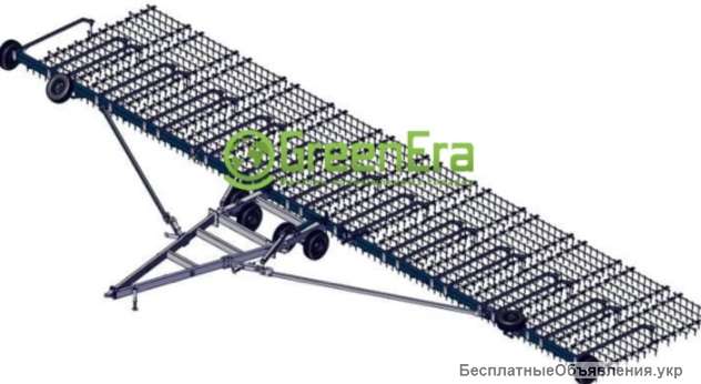 Зубовая шлейф-борона