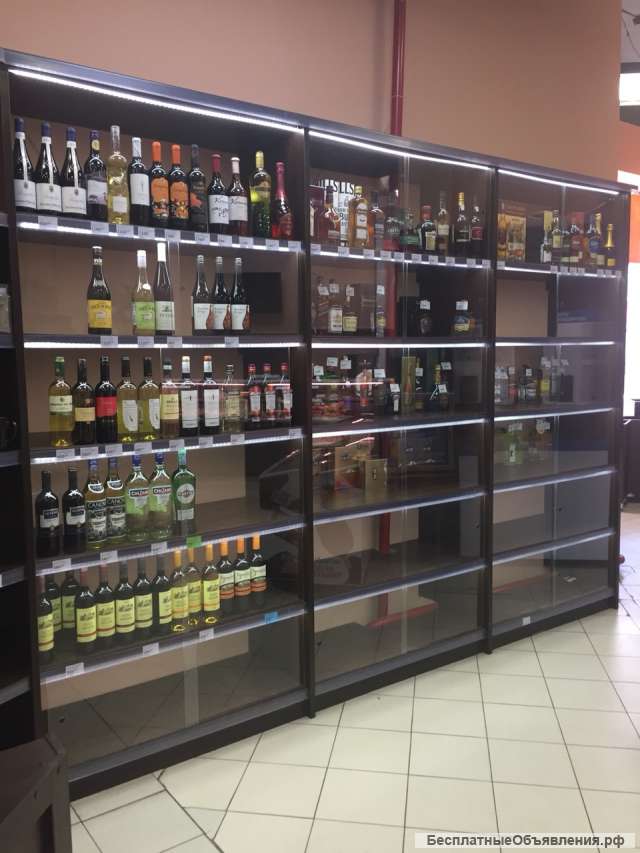 Витрины для торговли и под алкоголь
