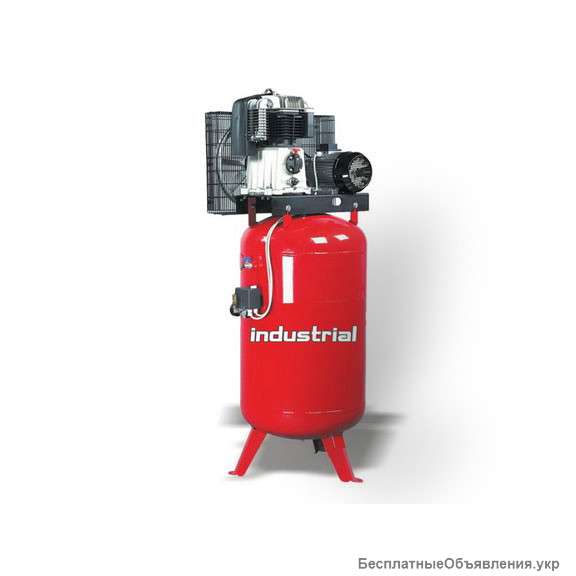 Поршневой маслозаполненный компрессор Лидер ВКП F AB 858В-10-270 с ременным приводом