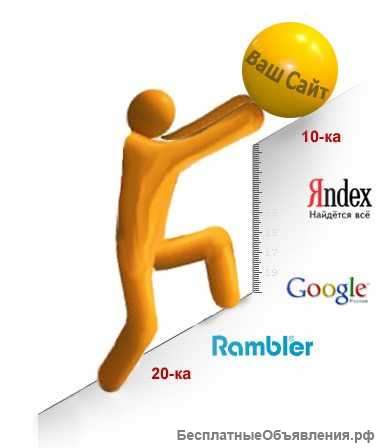 SEO - продвижение и раскрутка сайтов в Google и Яндекс