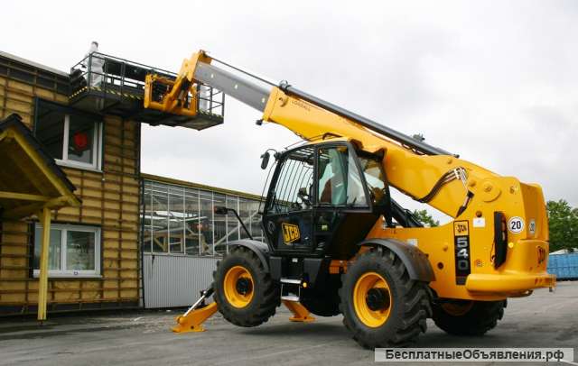 Аренда телескопического погрузчика