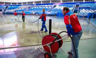 Заливка льда, катков, хоккейных коробок, обслуживание катков