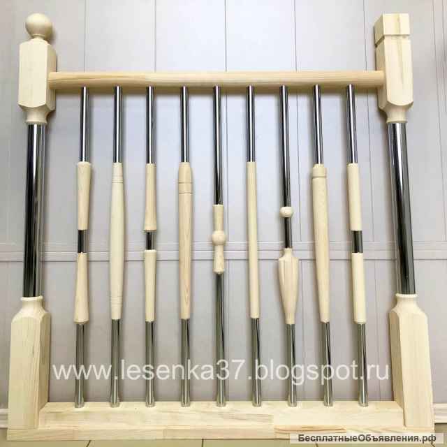 Точеные балясины из сосны