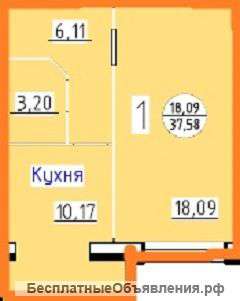 1-ком.кв. ул.Парижская, 5