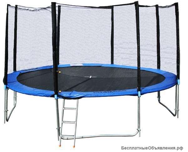 Детский батут с сеткой DFC Trampoline Fitness 16-FT-TR-E