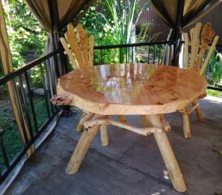 Садовая мебель из капа