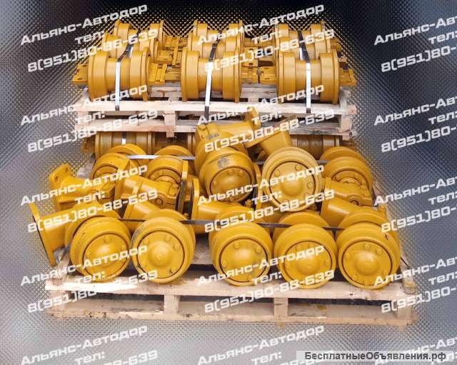 Катки, натяжные и ведущие колеса на бульдозера ЧТЗ Уралтрак Т-130, Т-170, Б-10