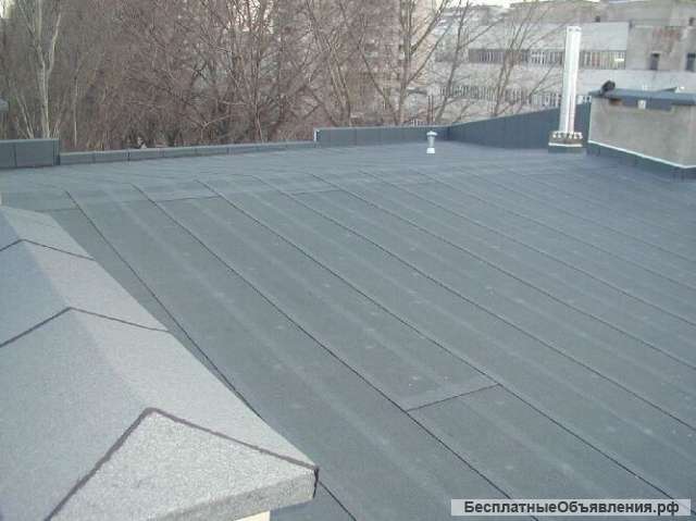 Устройство и ремонт рулонной кровли