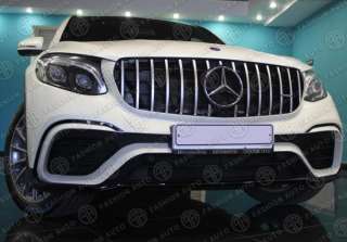 Передний бампер 63 AMG Mercedes GLC X253 МЕРСЕДЕС ГЛЦ Х253